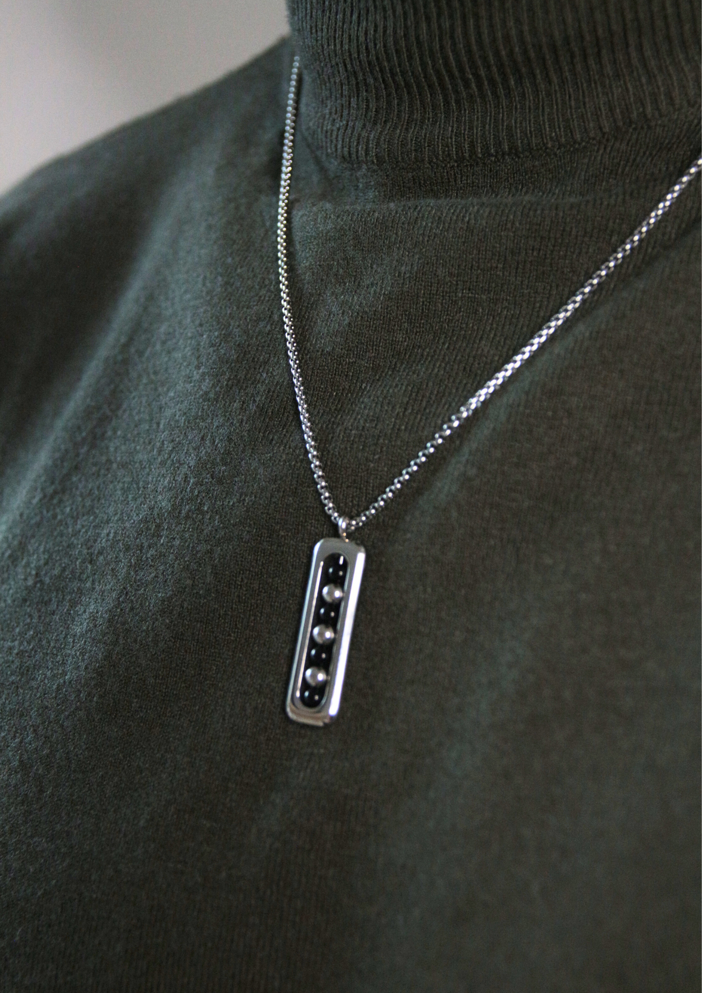 Collier homme pendentif - ELIO