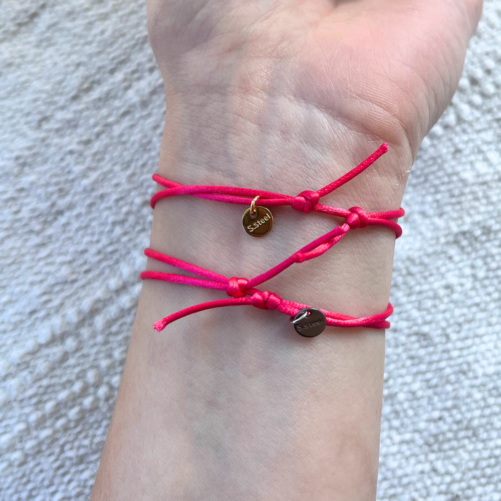 Bracelet cordon fait main