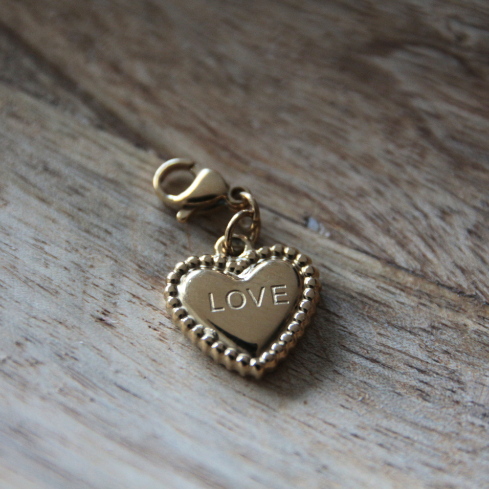 Charm coeur "LOVE"