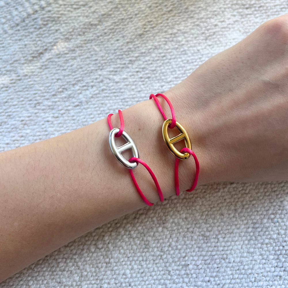 Bracelet cordon fait main