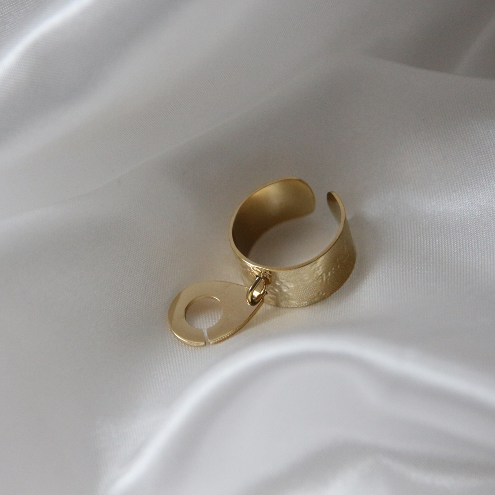 Bague breloque menotte - Mia