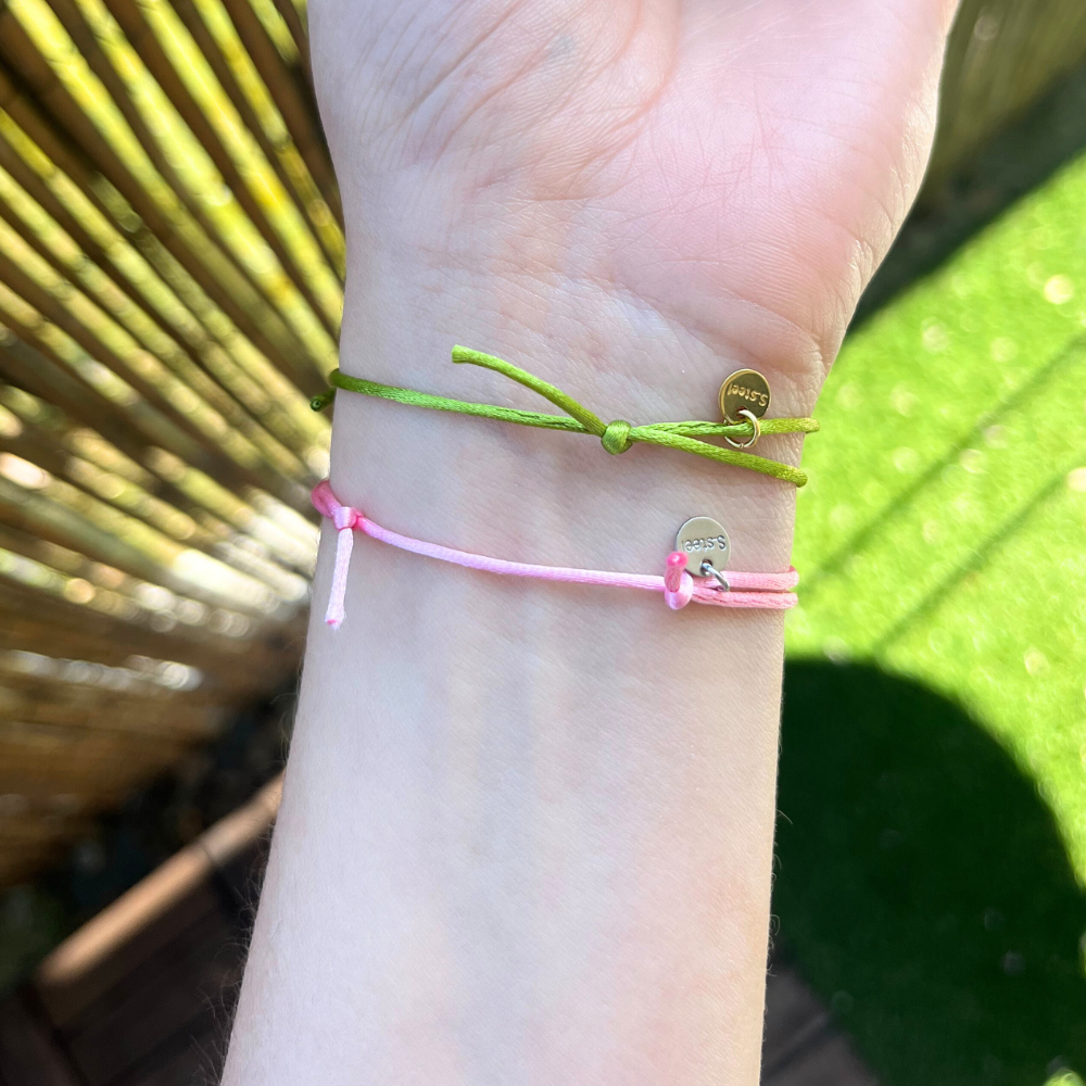 Bracelet cordon fait main