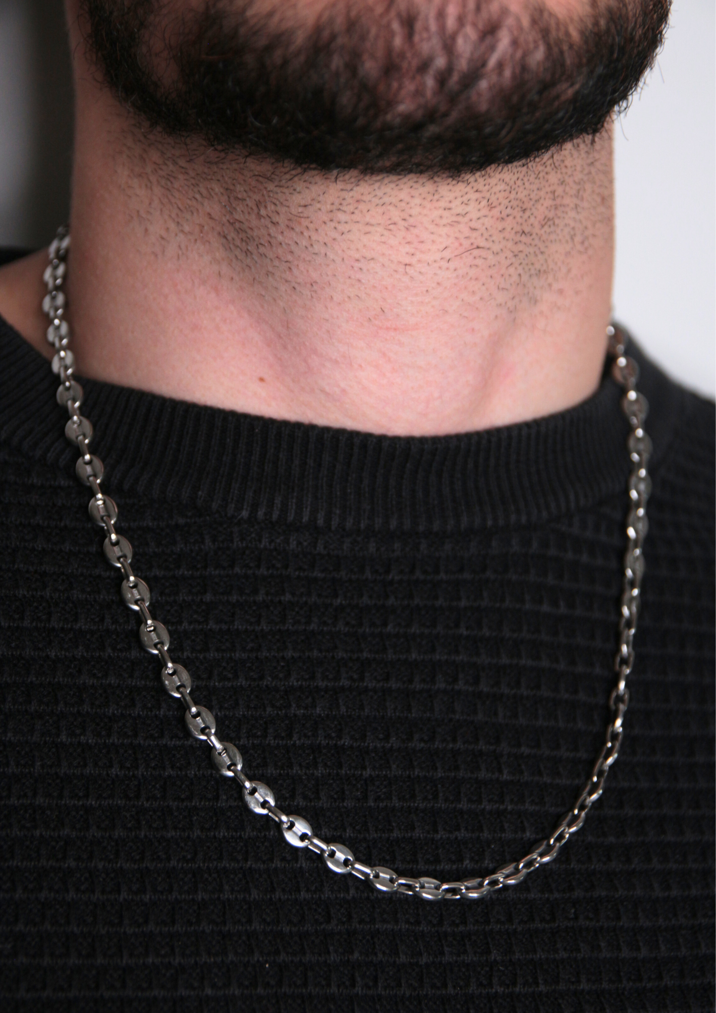 Chaîne grain de café homme - LIAM