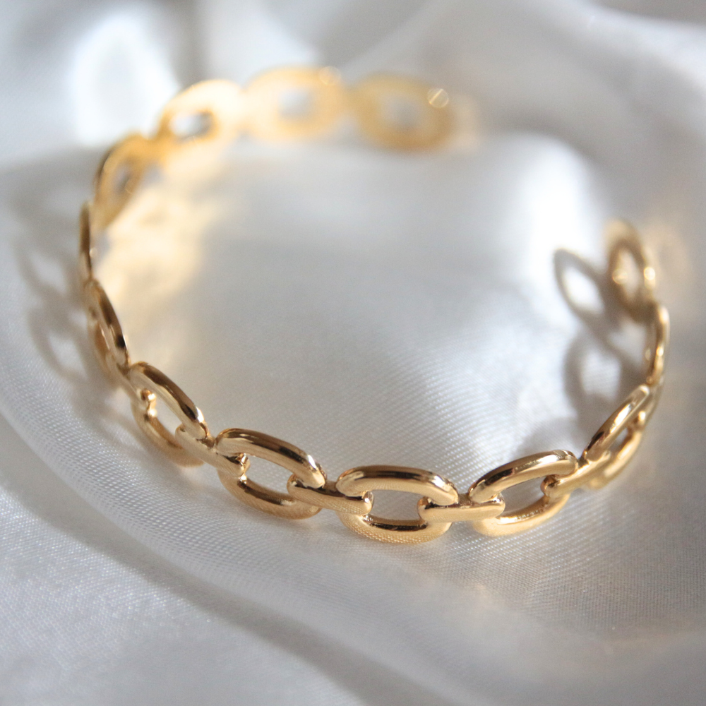 Bracelet jonc chaîne - ORA
