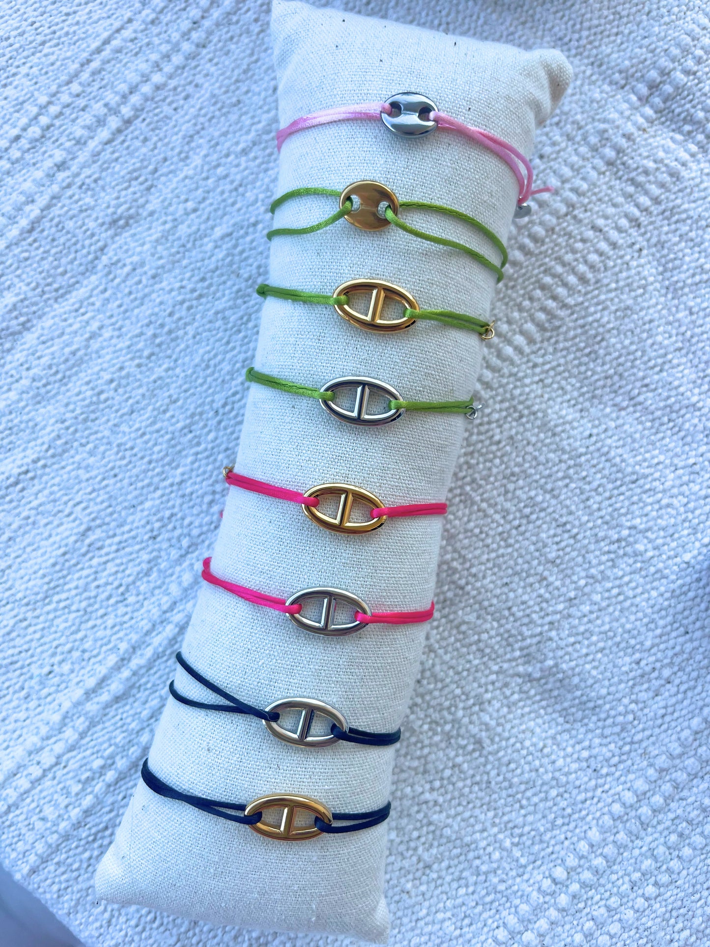Bracelet cordon fait main