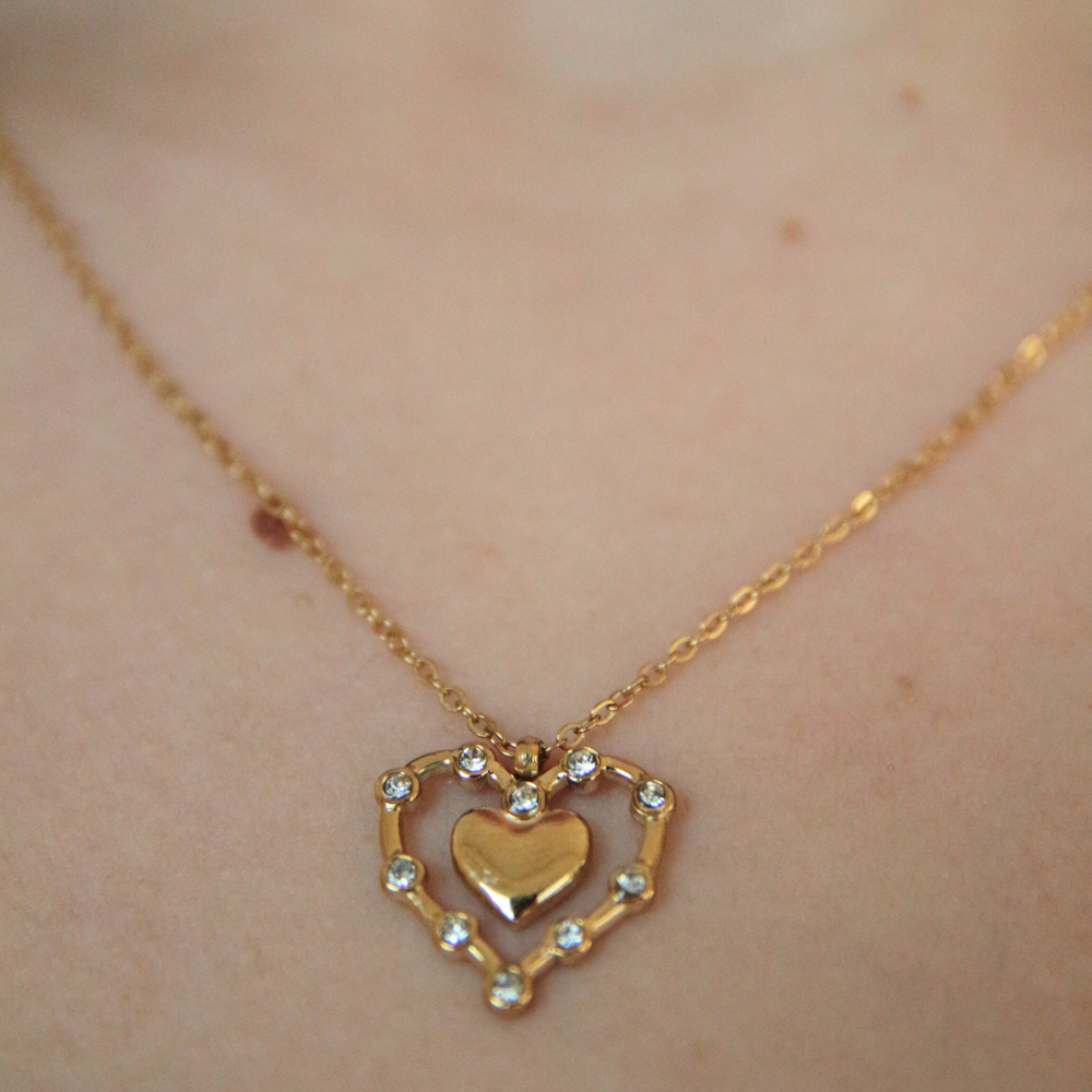 Collier rond strass - ALMA
