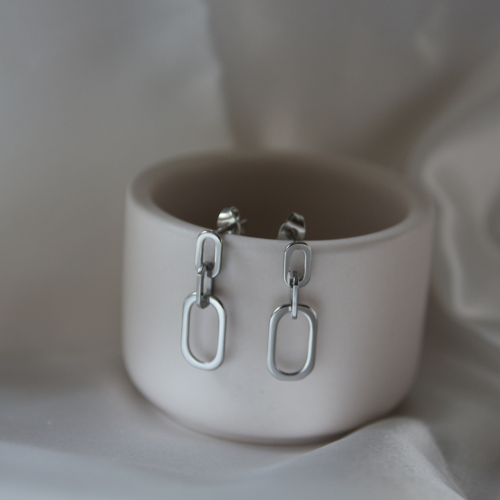 Boucles d'oreilles chaîne - Chloé