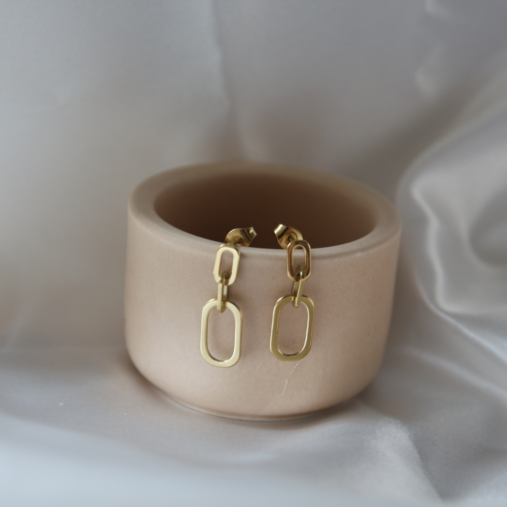 Boucles d'oreilles chaîne - Chloé