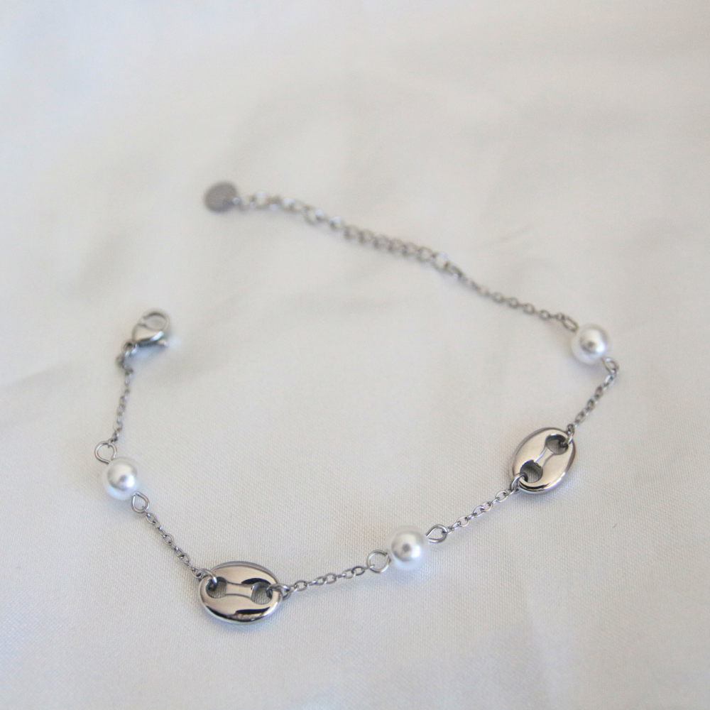 Bracelet grain de café perles