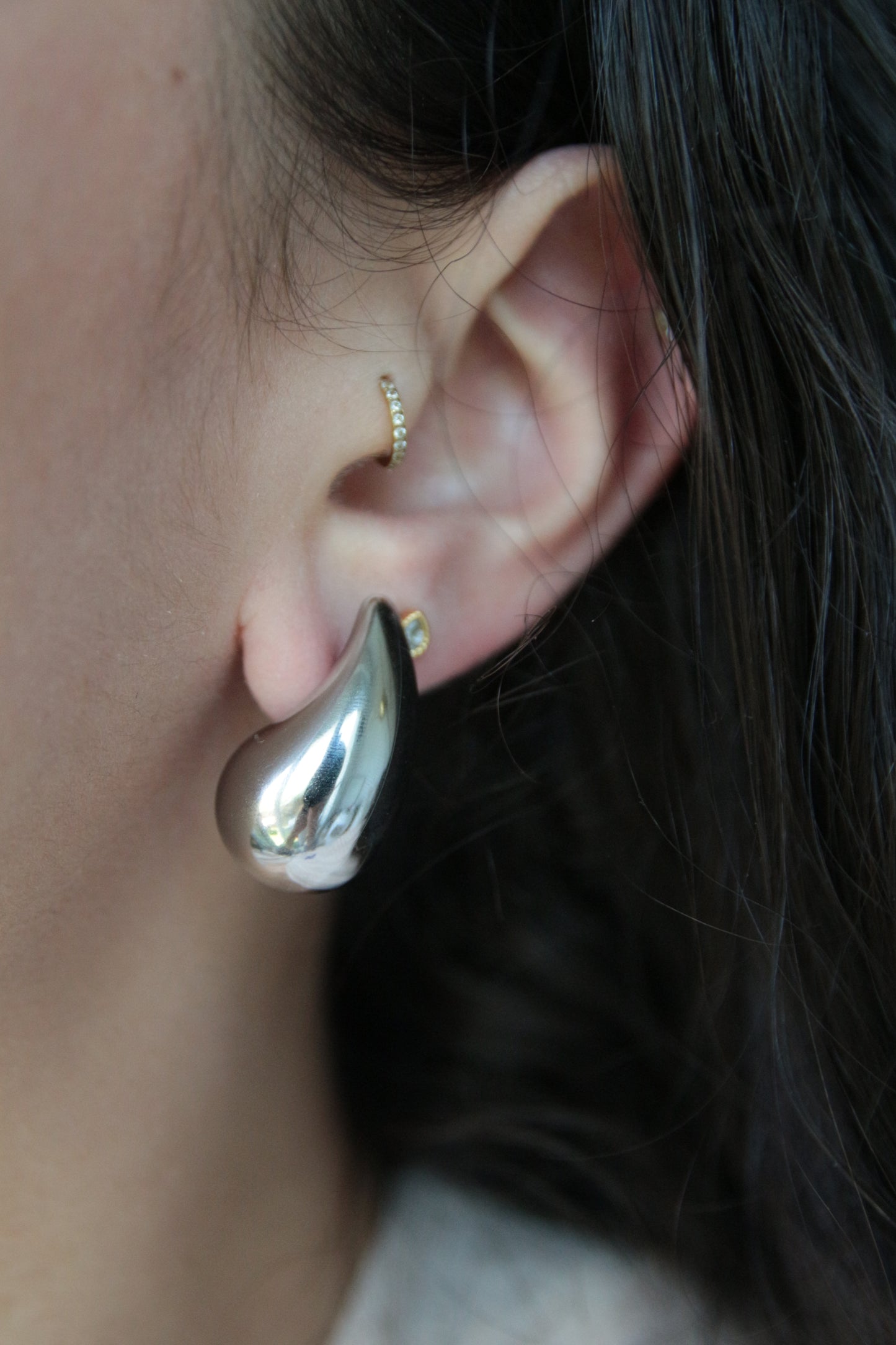 Boucles d'oreilles gouttes d'eau - Bella