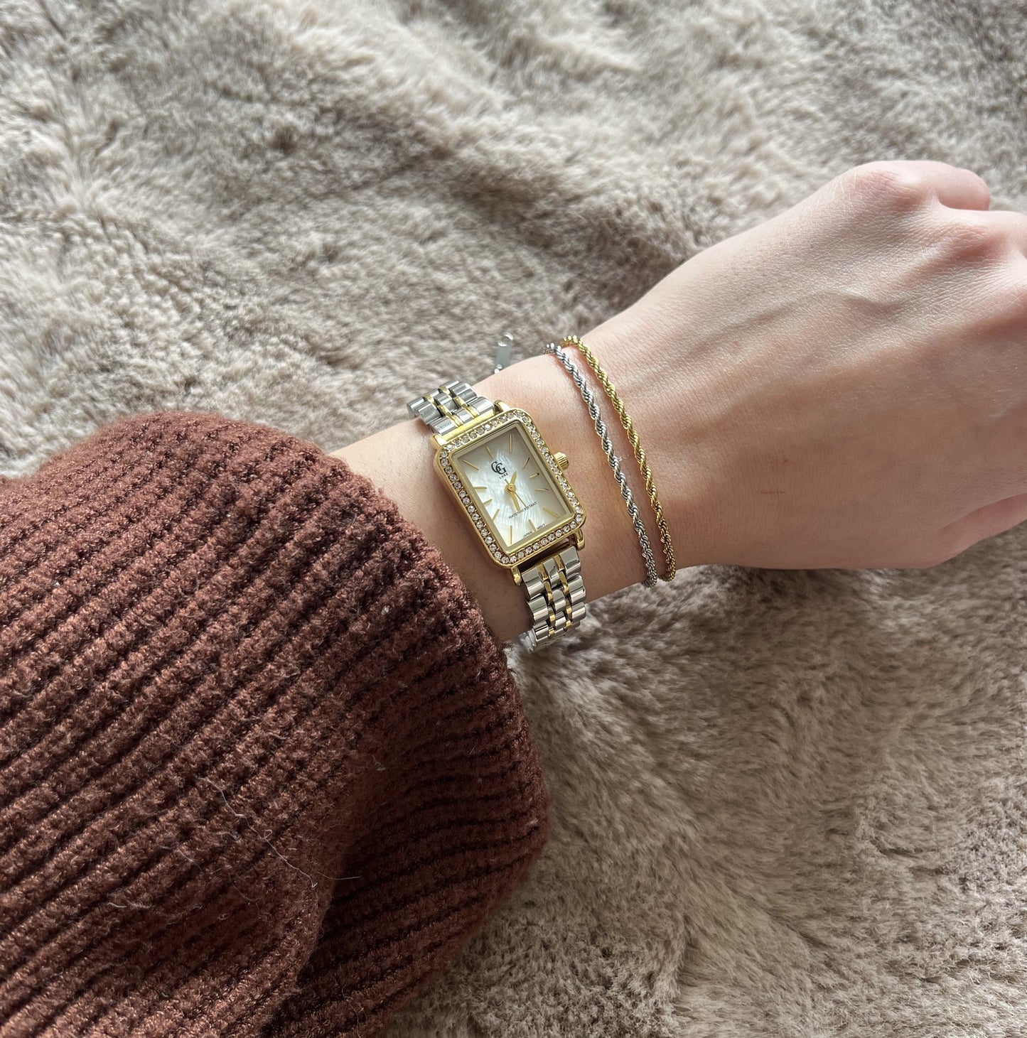 Montre bicolore femme - AYA