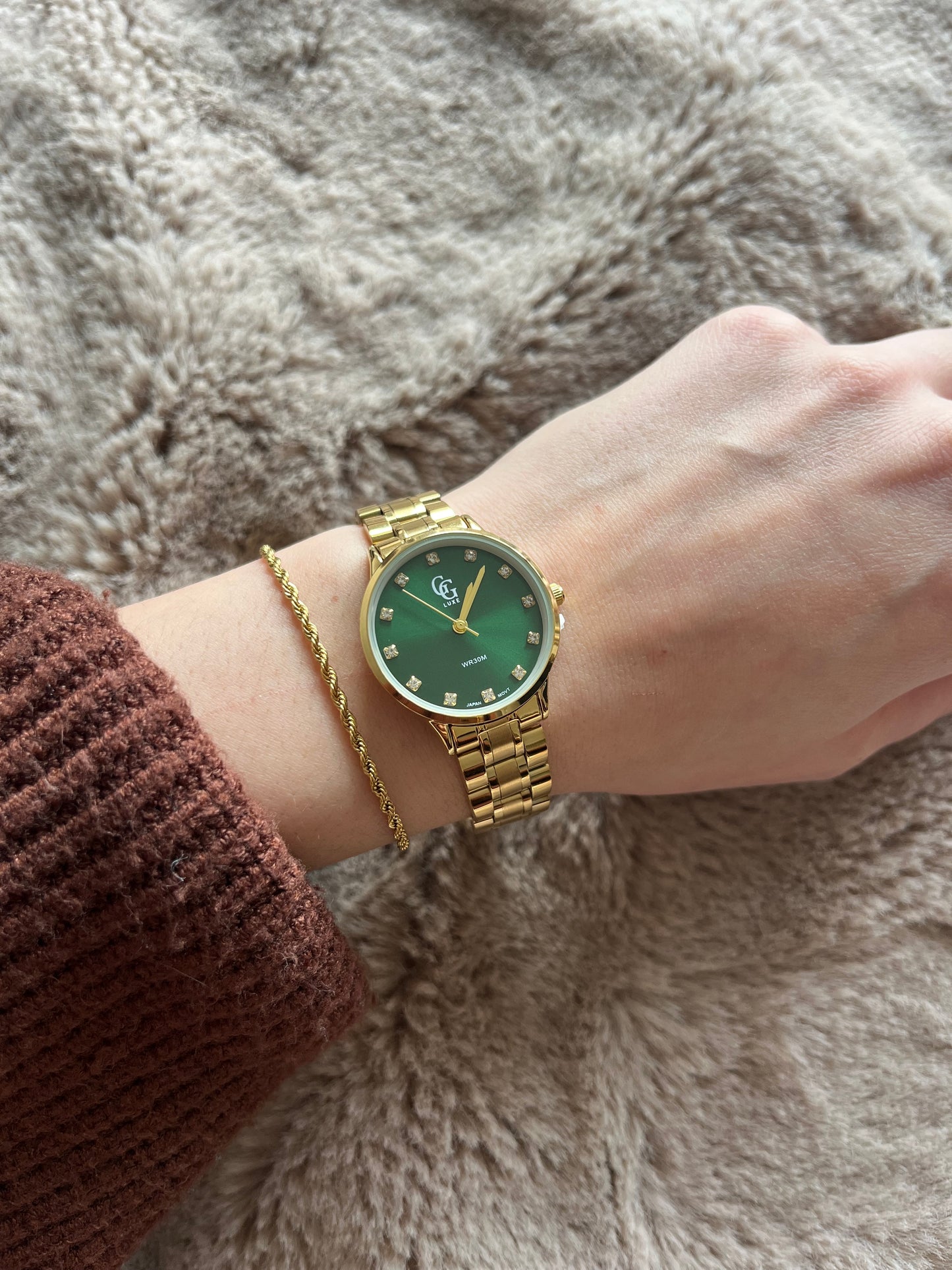 Montre verte femme - ARIA