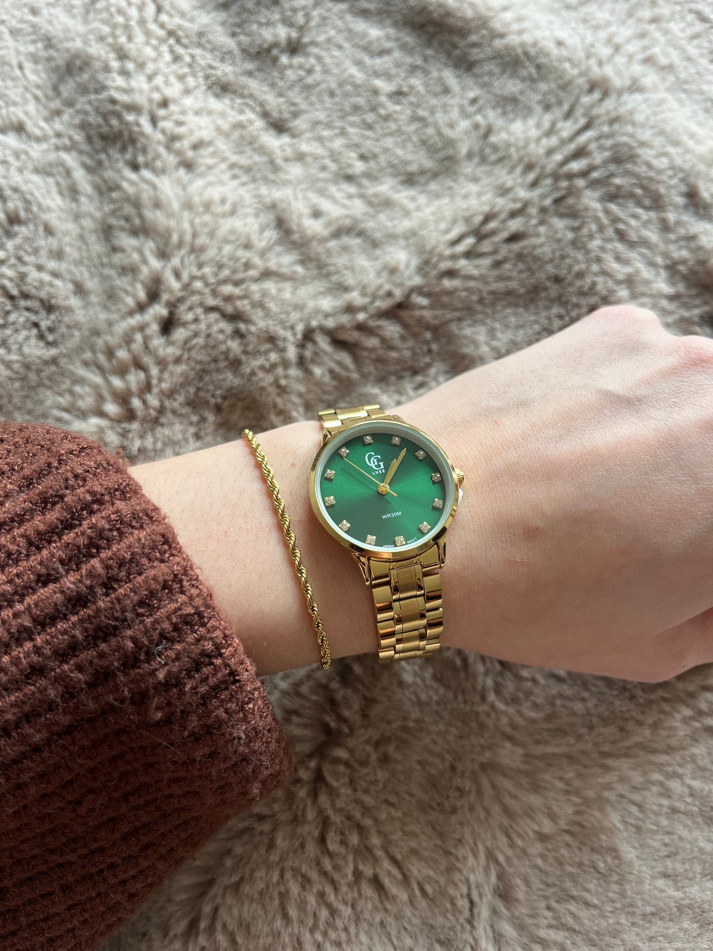 Montre verte femme - ARIA