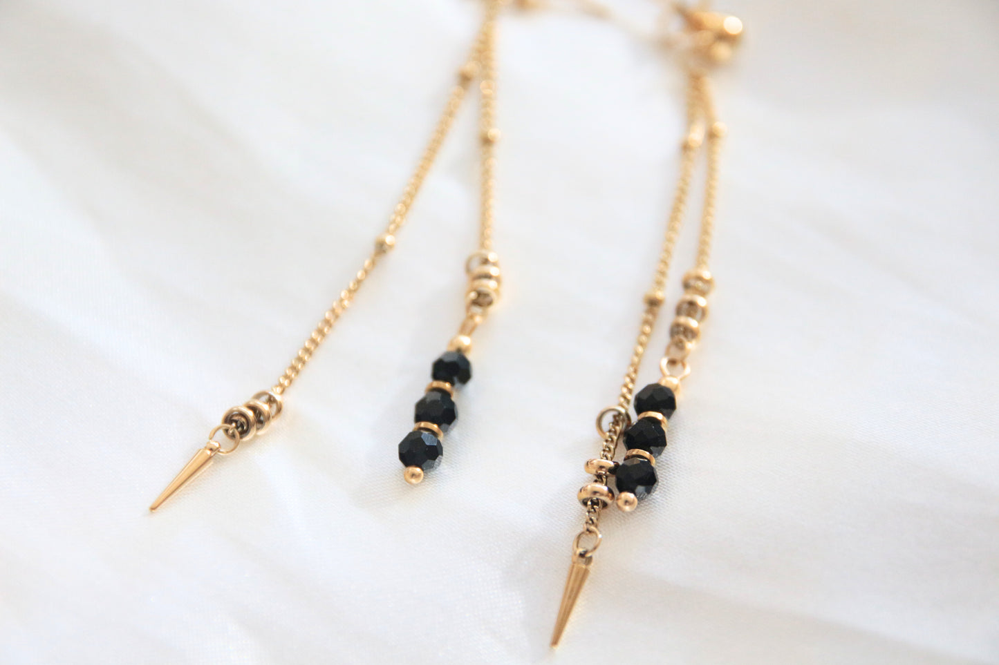 Boucles d'oreilles pendantes perles - ARIA