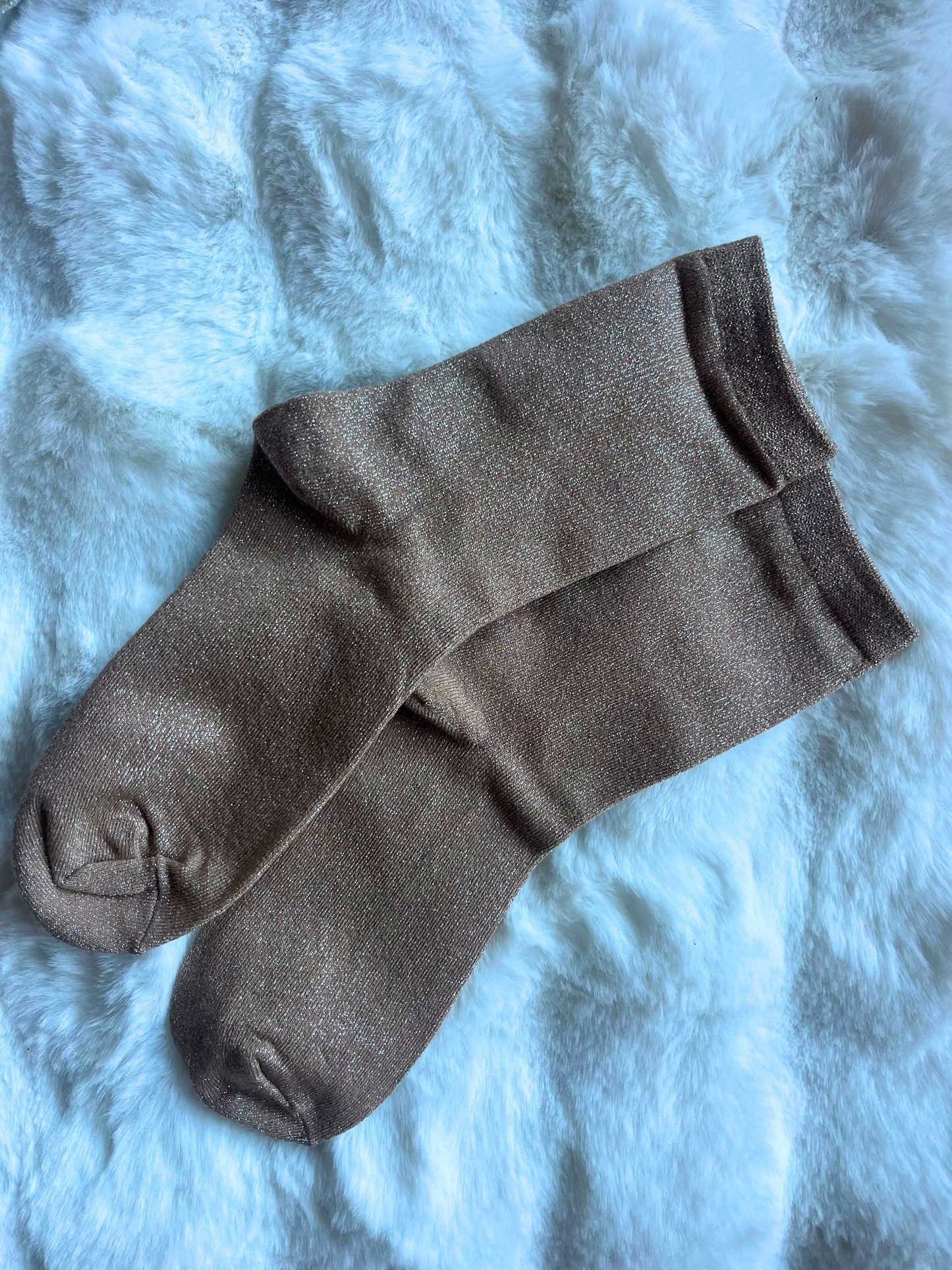 Chaussettes paillettes - Couleur au choix