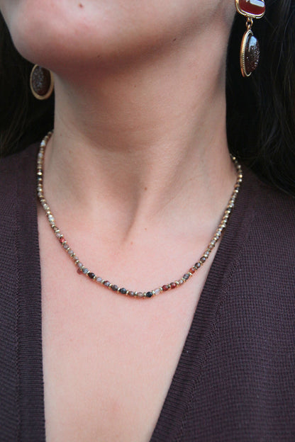Collier pierres naturelles - AGATE