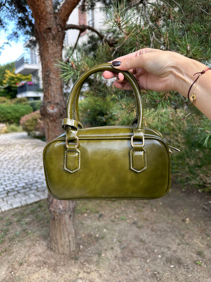 Sac bowling vert olive - OLIVIA