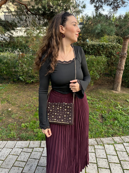 Pochette soirée - CHOCOLAT