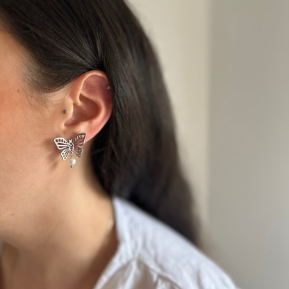 Boucles d'oreilles papillon - Butterfly