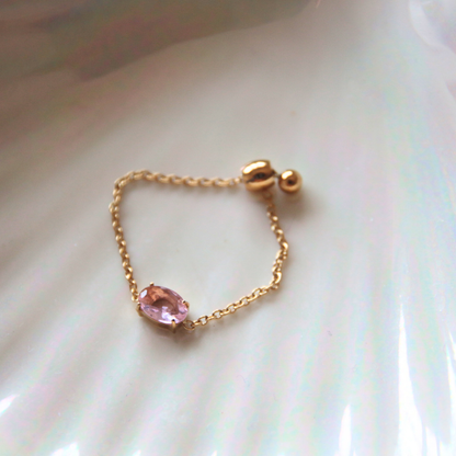 Bague chaîne - ROSE