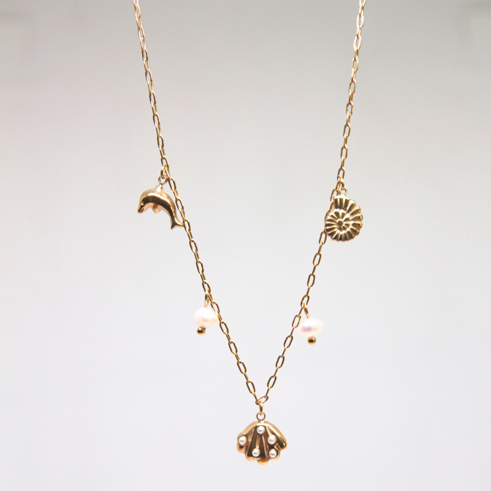 Collier breloques été - VAHINA