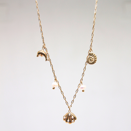 Collier breloques été - VAHINA