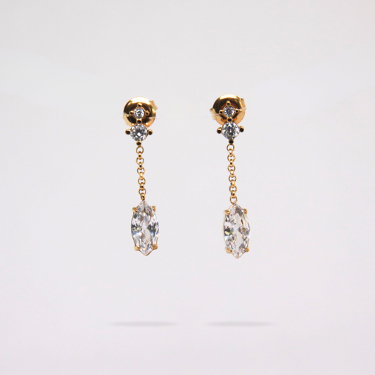 Boucles d'oreilles chaine - ORA