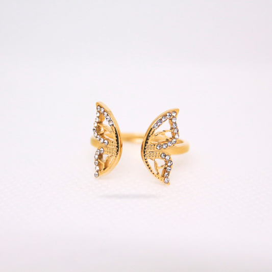 Bague papillon ouverte - MAYNA