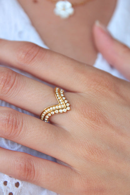 Bague diadème - REINA