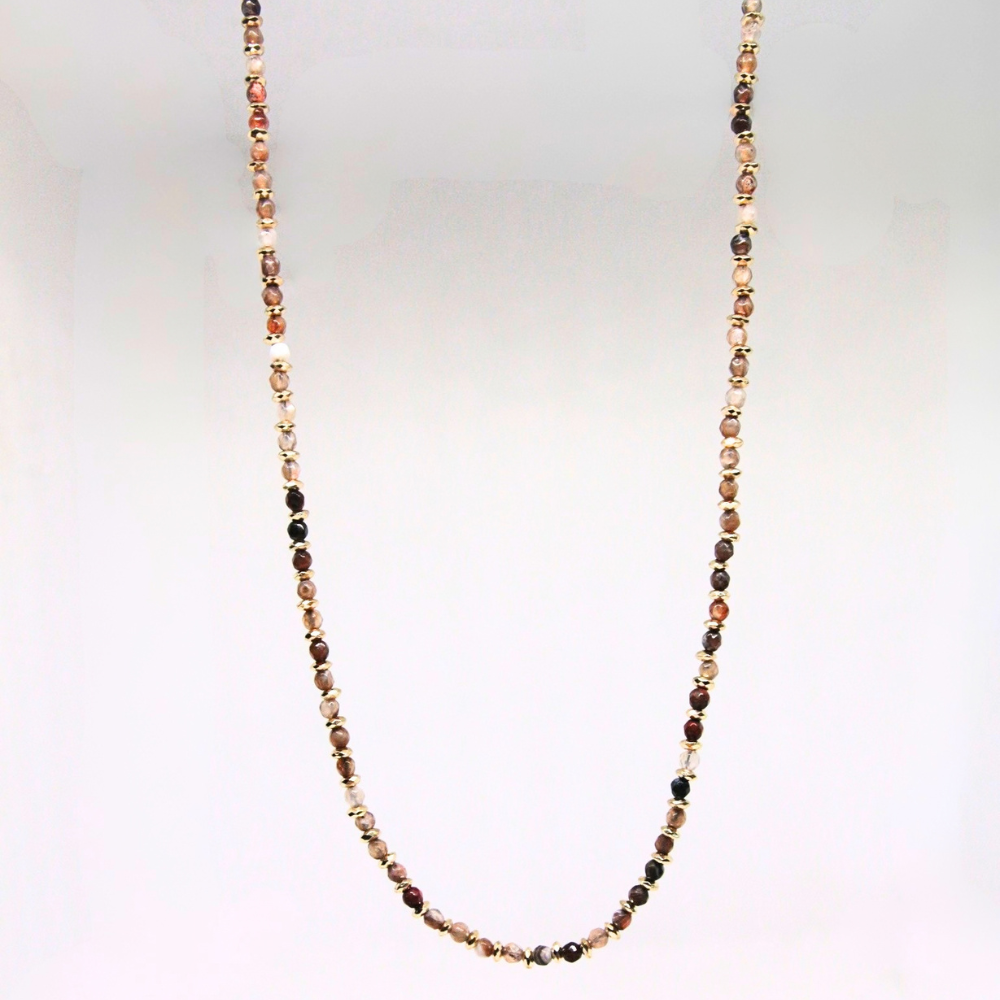 Collier pierres naturelles - AGATE