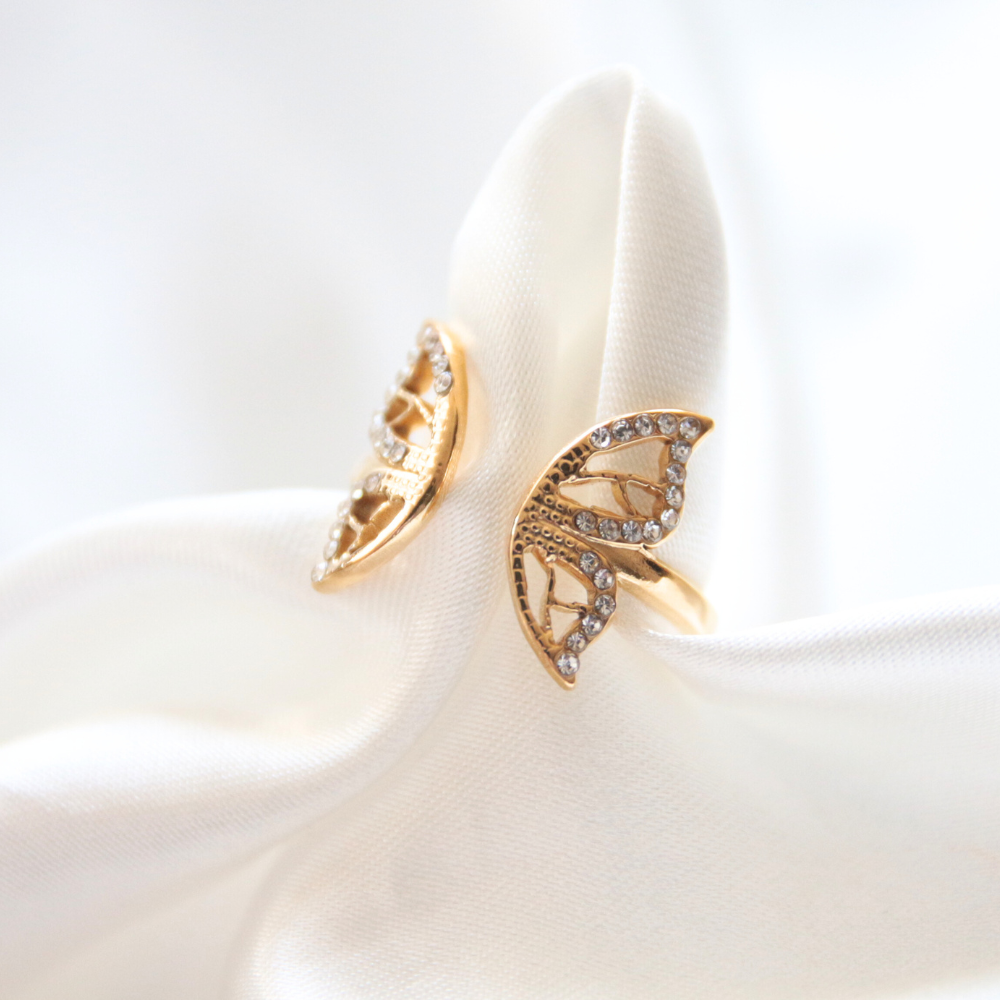 Bague papillon ouverte - MAYNA