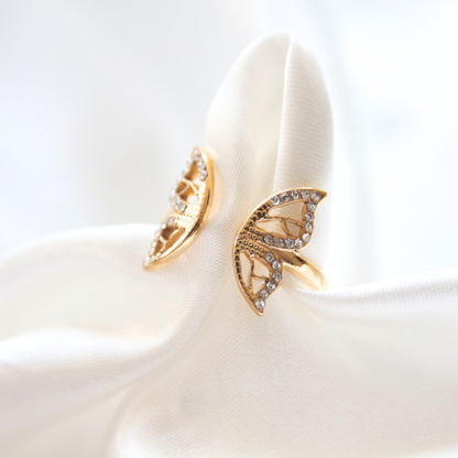 Bague papillon ouverte - MAYNA