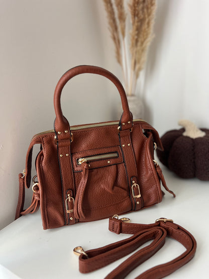Sac bandoulière camel - NAYA
