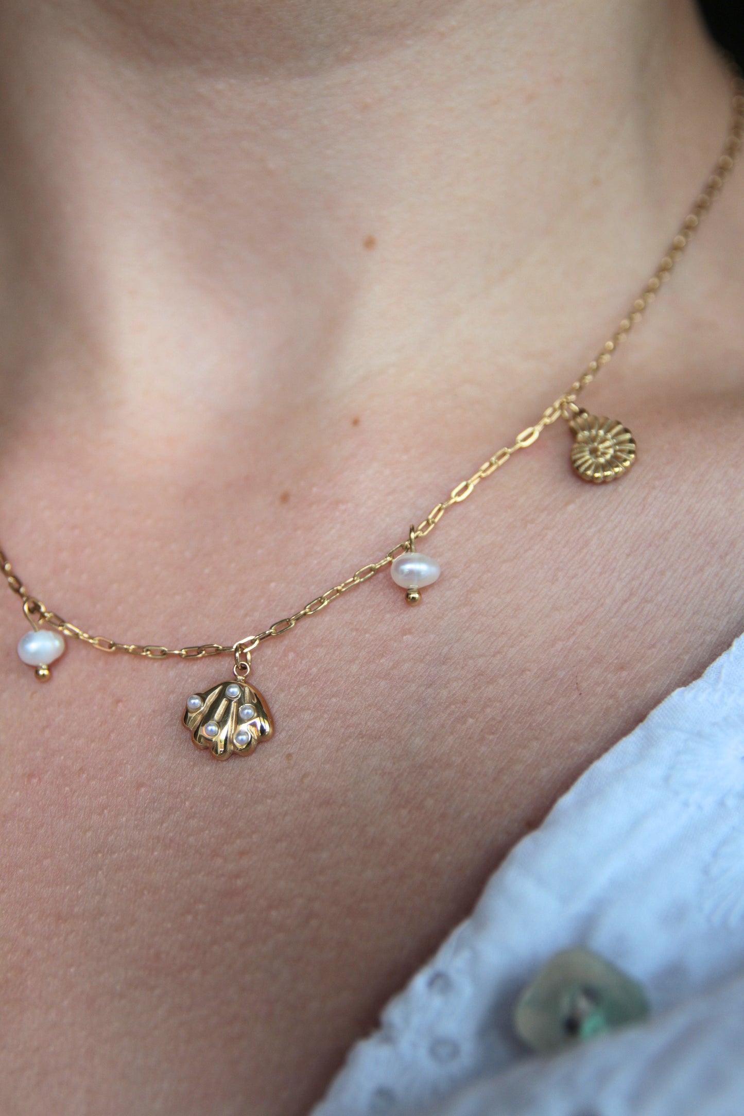 Collier breloques été - VAHINA