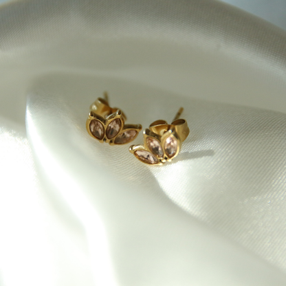 Piercing mono puce Lotus rose