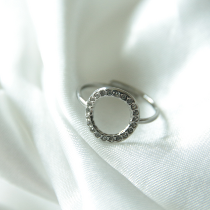 Bague cercle strass - Cassy