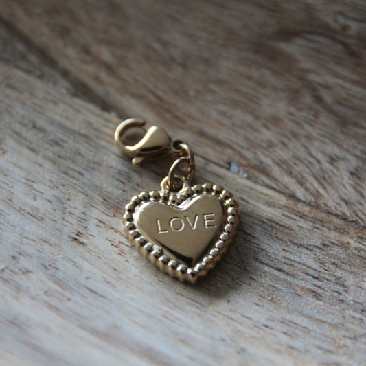 Charm coeur "LOVE"