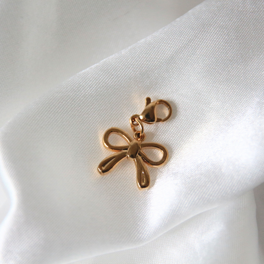 Charm noeud doré