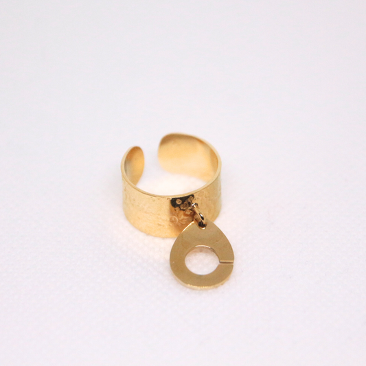Bague breloque menotte - Mia