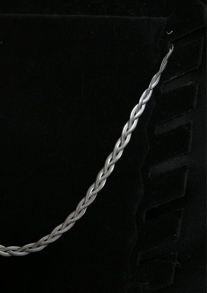 Collier homme tressé - TRAVY