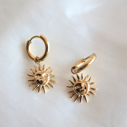 Boucles d'oreilles soleil - Little SUNNY