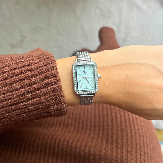 Montre argenté strass femme - MELIA