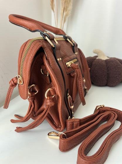 Sac bandoulière camel - NAYA