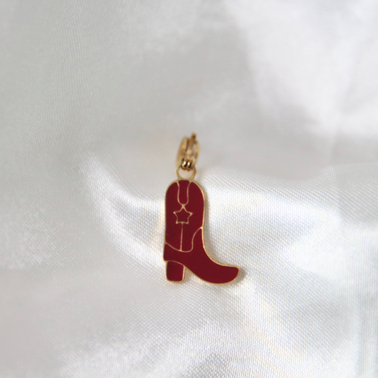 charm santiag rouge