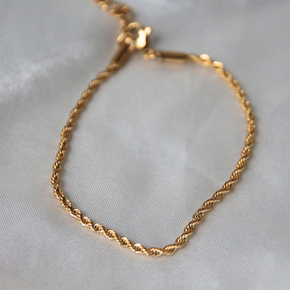 Bracelet chaîne doré ou argenté - LOLA
