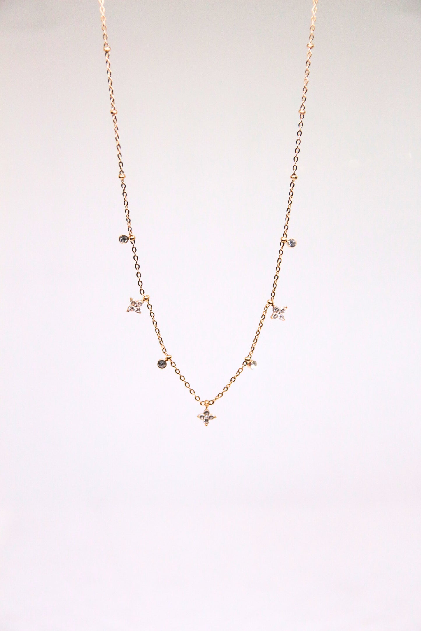 Collier fin strass - MAYA