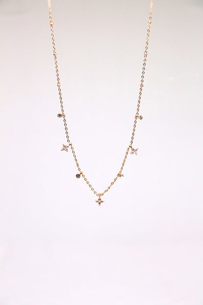 Collier fin strass - MAYA