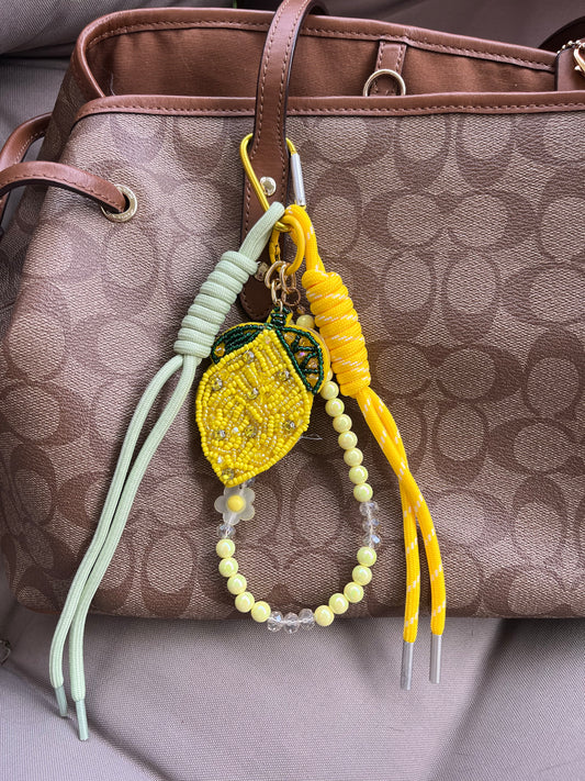 Grigri citron perles