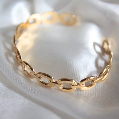 Bracelet jonc chaîne - ORA