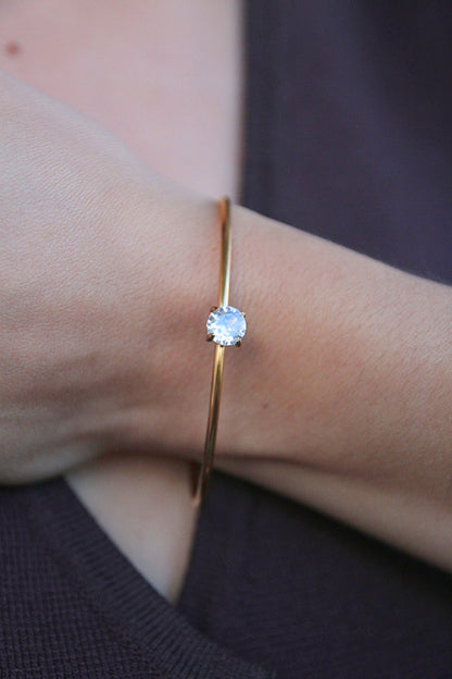 Bracelet jonc strass - PAULA